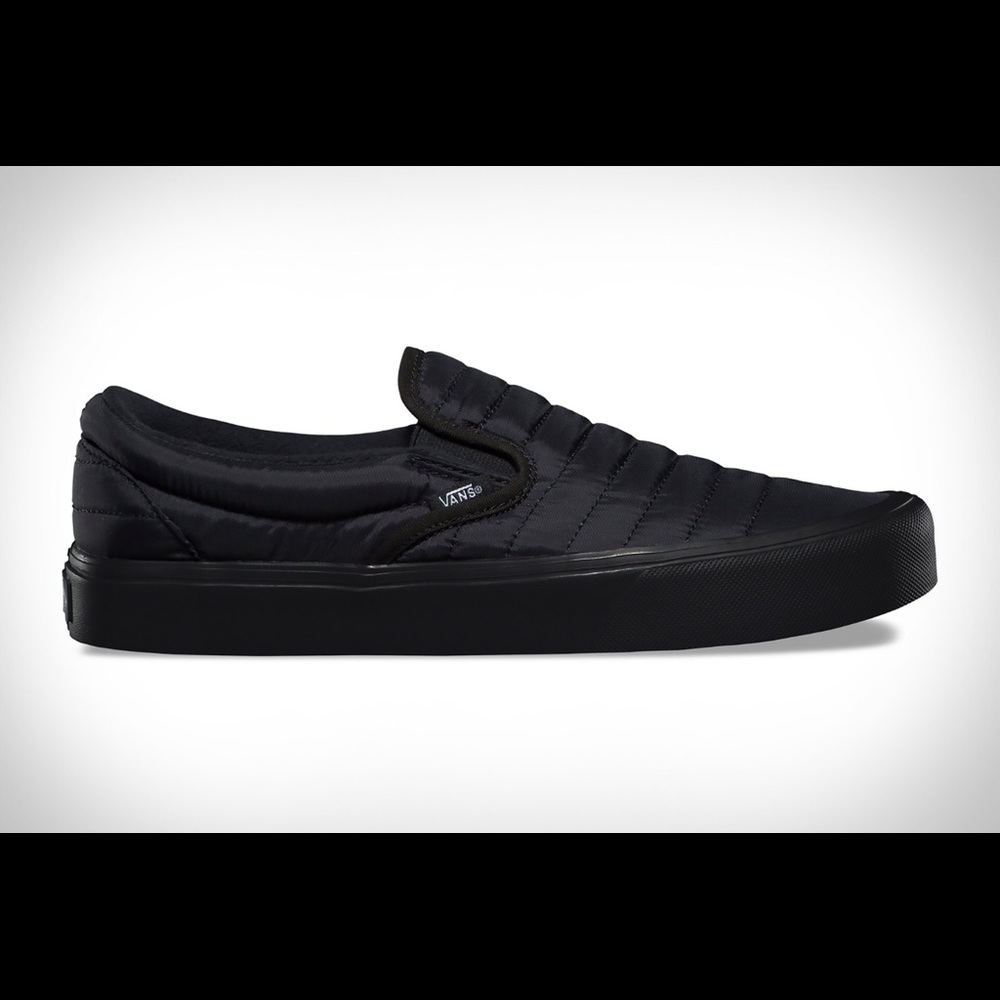 Brand New! Vans puffer ultracush slip ons!!! RARE